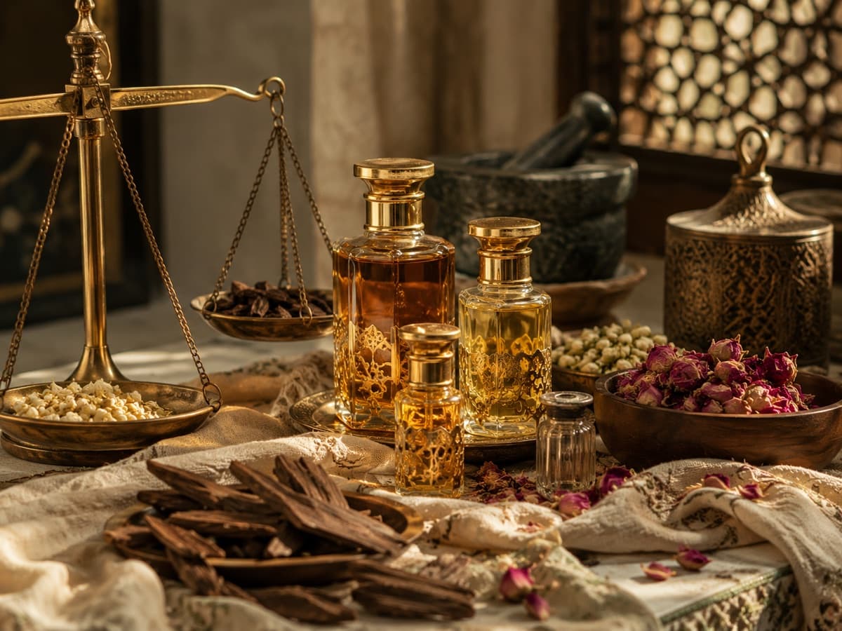 FIRAS perfume craftsmanship and packaging